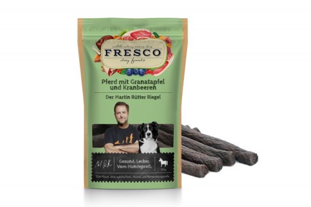 Martin Rtters Riegel Pferd mit Granatapfel (trocken)-5 Stck-Fresco.dog